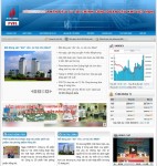 Giao diện trang chủ PVFI