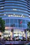 Khu vực tổ chức Gala nhìn từ đường Quang Trung