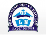 Hoàn thiện và bàn giao cổng thông tin giáo dục Lộc Ninh- Bình Phước
