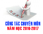 Hướng dẫn thực hiện nhiệm vụ CNTT năm học 2016 – 2017