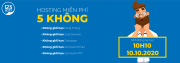 123HOST thông báo phát hành Hosting miễn phí