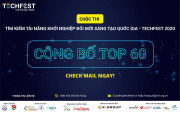 DauThau.info lọt TOP60 dự án startup của Techfest Vietnam 2020