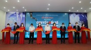 Khai mạc triển lãm chuyển đổi số (Ảnh: Cổng TTĐT TP. Hải Phòng)