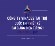 vinades tài trợ cuộc thi thiết kế bài giảng điện tử