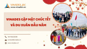 Tập thể nhân viên VINADES gặp mặt chúc Tết và du xuân đầu năm 2024