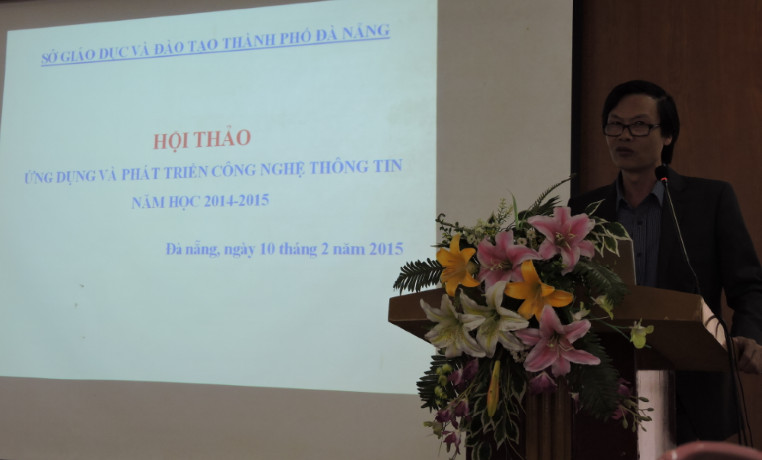 VINADES tham gia hội thảo “ Ứng dụng CNTT trong Giáo dục” của Sở Giáo dục và Đào tạo Tp Đà Nẵng