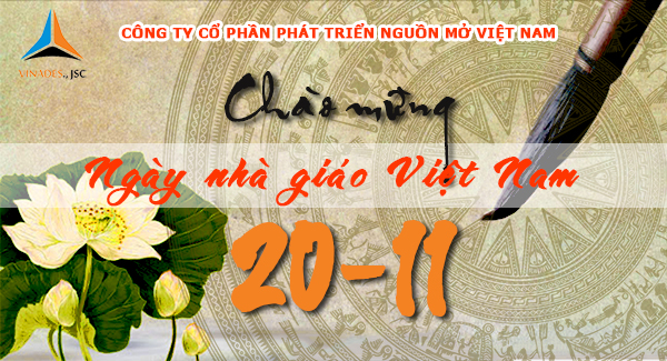 VINADES chúc mừng ngày nhà giáo Việt Nam 20/11
