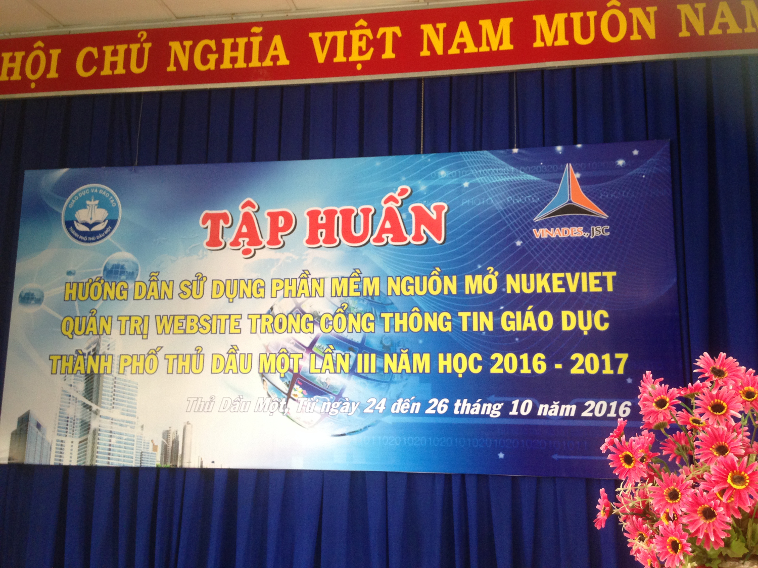 PGD Thủ Dầu Một- Lá cờ đầu ứng dụng CNTT trong giáo dục