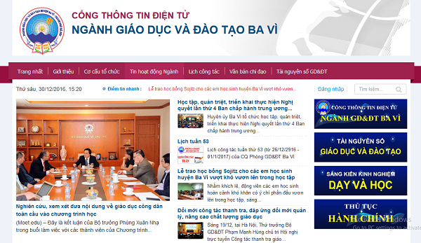 trang chủ bv