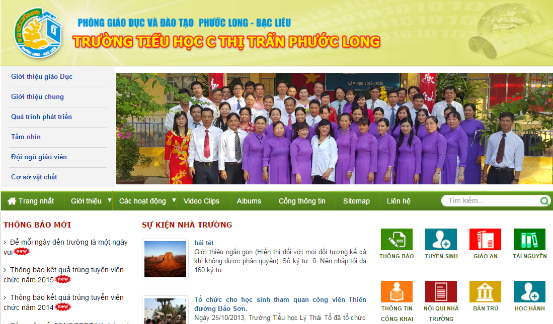 Trường Tiểu Học Thị Trấn Phước Long