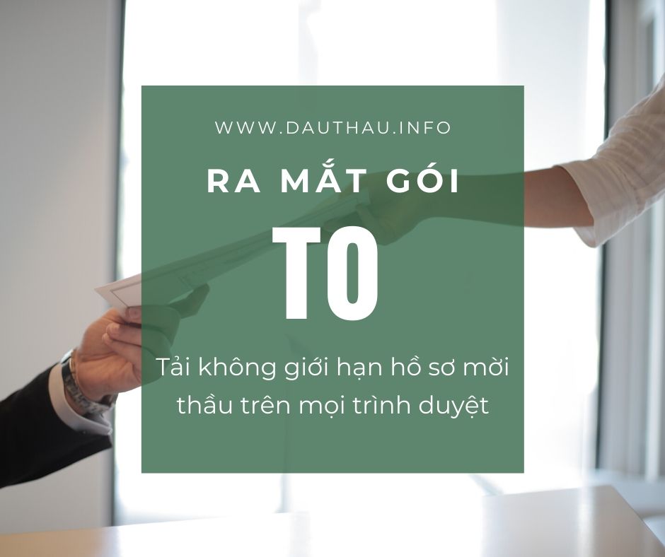 Lần đầu tiên ở Việt Nam có thể tải hồ sơ thầu về mà không cần sử dụng Internet Explorer và Windows
