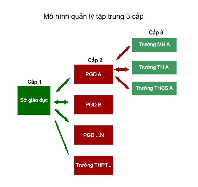 mô hình quản lý tập trung 3 cấp 2