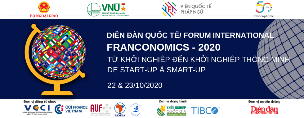 Diễn đàn Quốc tế Franconomics 2020 - Khởi nghiệp và Khởi nghiệp thông minh