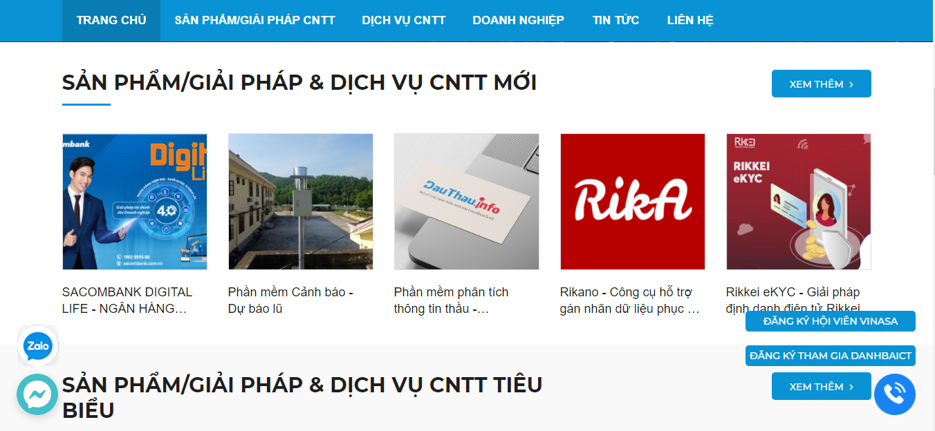 VINADES vinh dự góp mặt trong Danh bạ ngành Công nghệ thông tin Việt Nam
