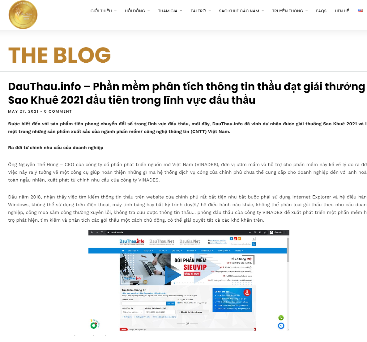 Blog trên VINASA