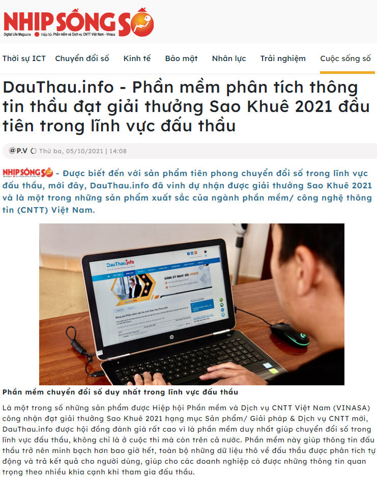 nhịp sống số