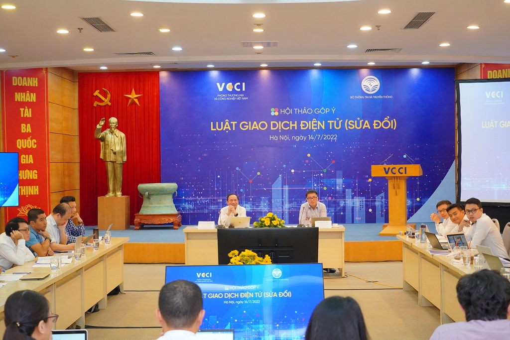 Hội thảo góp ý Dự thảo Luật Giao dịch điện tử (sửa đổi)