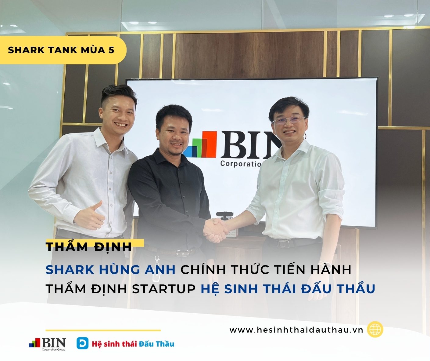 Shark Hùng Anh chính thức thẩm định Hệ sinh thái Đấu Thầu | SHARK TANK MÙA 5