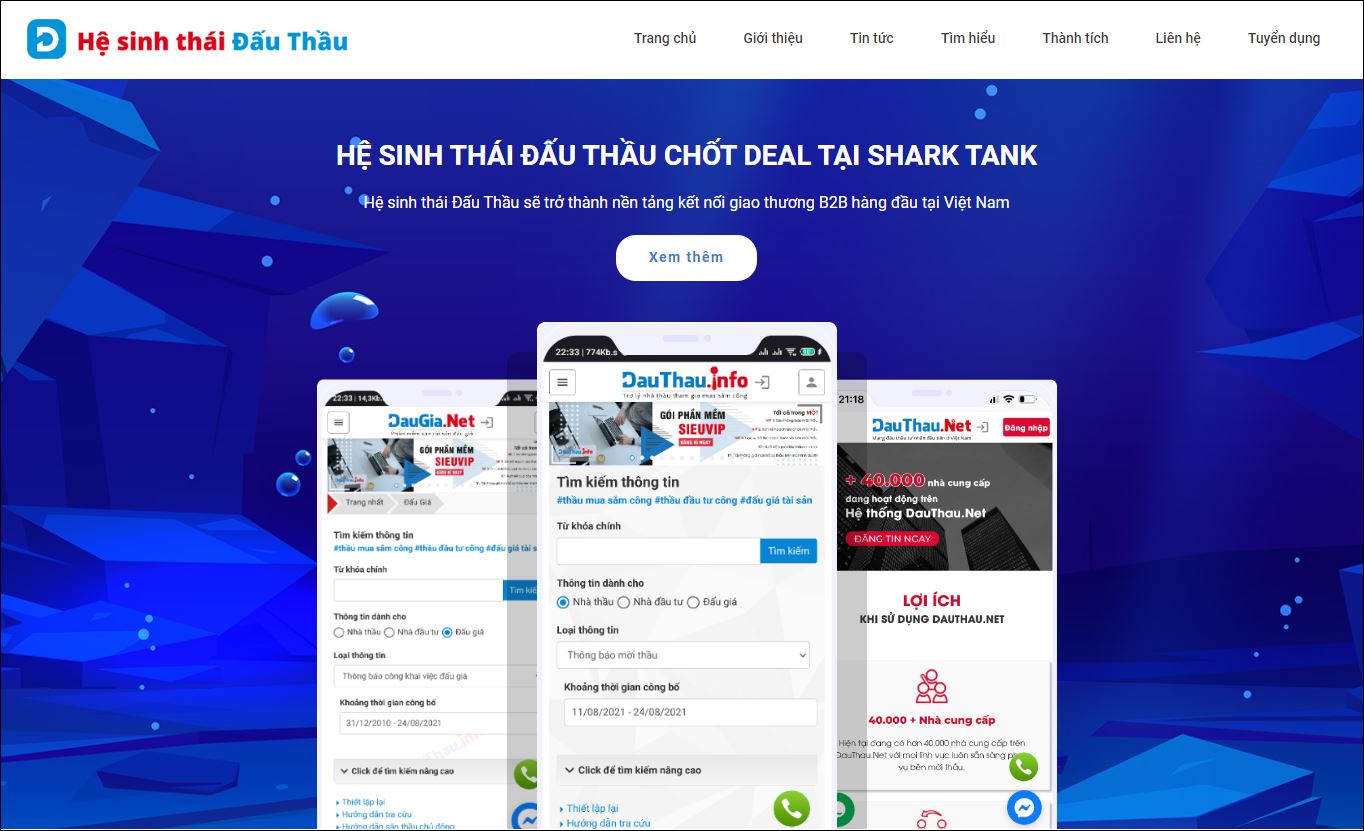 Hệ Sinh Thái Đấu Thầu