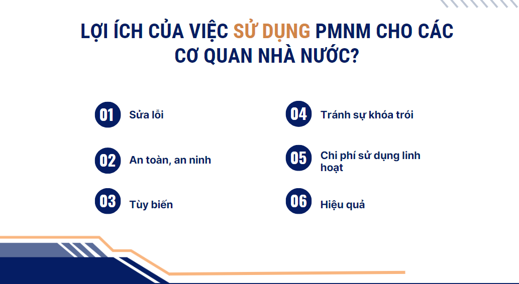 lợi ích mã nguồn mở