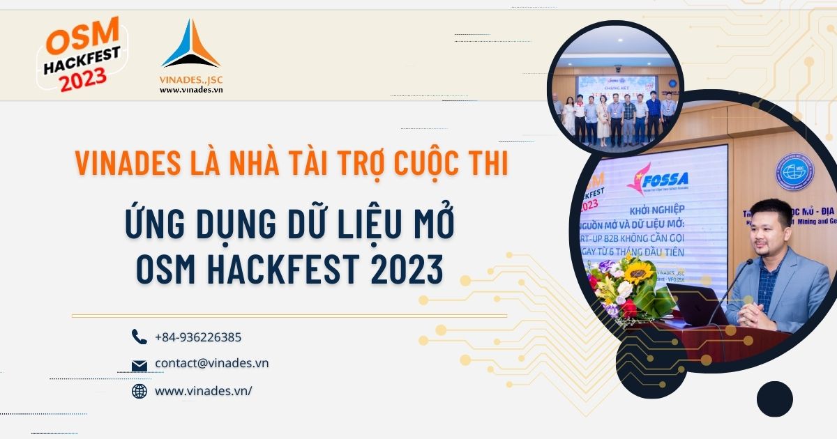 VINADES là nhà tài trợ cho HackFest 2023