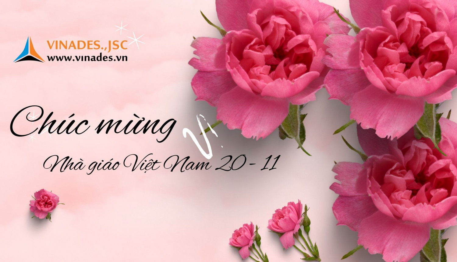Công ty VINADES chúc mừng ngày Nhà giáo Việt Nam 20-11