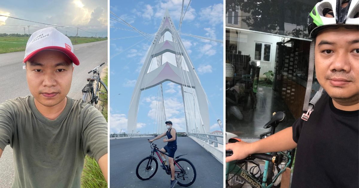 Bộ môn đạp xe rất được yêu thích và hưởng ứng nhiệt tình