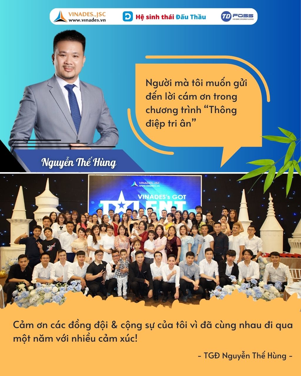 Sếp gửi toàn bộ nhân viên