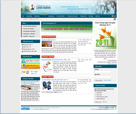 Thiết kế và xây dựng website trường học